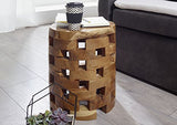 Table d'appoint - Racine de Teck laqué (Bois Naturel) - UNIKA #153