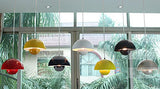 WINZSC 3 pc Pendentif Lampe Panton Flowerpot Fleur Pot Fleur Pot Lampes Pendentif UFO Salle à Manger Lampe Bar Magasin éclairage éclairage FG991 lo11 (Size : Orange)