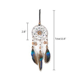 Dsaren Traditionnel Dream Catcher Vintage À la Main Voiture Attrape-rêves Plumes Ornement Suspendue Chambre et Maison