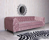 Canapé-lit Chesterfield Pastell - Canapé rembourré - Canapé baroque - Fha058 Palazzo