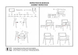 OPJET Chaise, Rotin, Noir, Midi