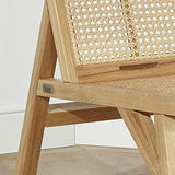 Robin des bois - Fauteuil en cannage, LALALA, Chêne Clair