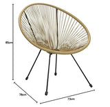 Kare Design Fauteuil Acapulco