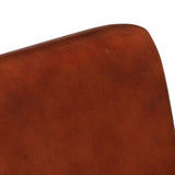 Festnight Fauteuil de Salon | Fauteuil en Cuir véritable Luxueux | Fauteuil de Bureau | Fauteuil Relax pour Canapé | Vintage