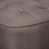 Relaxdays Fauteuil Cocktail, 82 x 55 x 65 cm, Brun
