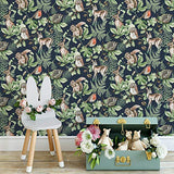 Superfresco Easy 108568 Woodland Animals Navy Papier peint
