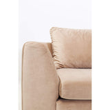 Kare Design Canapé d'angle Gianna Droite Champagne
