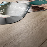 MOBILI FIVER, Table Basse, Evolution XL, Chêne Naturel, Mélaminé/Fer Chromé, Made in Italy