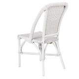 Rotin Design Chaise Selva Blanche en Osier fitrit
