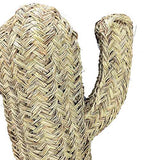 Artigianato Vulcano Décoration cactus en paille tressée à la main