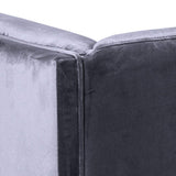 Marque Amazon - Movian Ola - Canapé 3 places, 88 x 200 x 79 cm (longueur x largeur x hauteur), Bleu poudreux