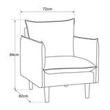Happy Garden Fauteuil Viktor Bleu