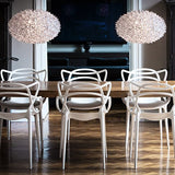 Kartell 586515 Chaise Masters (Marron cuivré)
