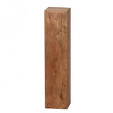 FineBuy Tables gigognes Ensemble Trois pièces Bois Massif Acacia 24,5 x 85 x 24,5 cm | Table d'appoint Style Maison de Campagne | Meubles en Bois Table Basse | Table de Salon colonnes décoratives