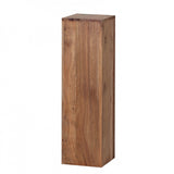 FineBuy Tables gigognes Ensemble Trois pièces Bois Massif Acacia 24,5 x 85 x 24,5 cm | Table d'appoint Style Maison de Campagne | Meubles en Bois Table Basse | Table de Salon colonnes décoratives