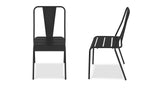 Oviala Chaise de Jardin en métal, Dieppe