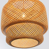 Lussiol 250601 Suspension, Bambou, 60 W, Naturel, Grand