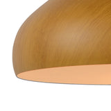 Lucide WOODY - Suspension - Ø 42 cm - Marron (Bois clair) - 44 x 44 x 36 cm (Ref: 76360/01/72)