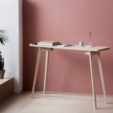 Versa 21090007 Table Entrée Argos, Bois, Marron, 120 x 35 x 80 cm