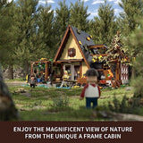 FUNWHOLE - Cabane en A Ensemble de Briques de Construction Lumineuses - 2061 PCS Adult Construction Model Set for Adults and Teen