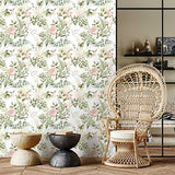murando Papier Peint Adhesif Fleur Feuilles 10 m Décoration Murale XXL Poster Tableaux Muraux Tapisserie Photo Panneau décoratif Photo sur le mur Trompe l'oeil Nature Botanique b-B-10087-j-a