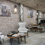 iDEGE Suspension Luminaire Retro E27 Lustre Plafonniers en Forme de Cage Lampe Suspension Vintage pour Salle à Manger, Salon, Chambre et Restaurant - Diamètre 20cm (Noir)