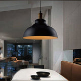 BAYCHEER Suspensions Abat-jour en Métal Style Rétro Industriel Lustre Luminaires Eclairage Decoratif (A)