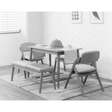 Banc Banc en bois solide brun tabouret de chaussures de tabouret de banc de repas longue créative