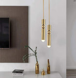 Hobaca® E27 LED Or Nordique Acrylique Lustre Luminaire Suspension Moderne Salle Manger Lustre Cuisine Lampe De Chevet De Chambre LumièRes Restaurant
