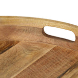 Festnight Table Gigogne Bois et Métal Table Basse Industriel Table d'appoin pour Salon Table de Chevet en Bois Massif Marron et Noir 50 x 40 cm