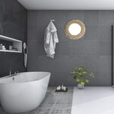 Jiang Hui Miroir Mural Suspendu en macramé Fait Main Décoration Murale pour Salon, Cuisine, Salle de Bain (4029 cm)
