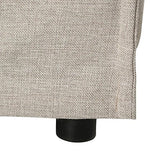 Canapé Lin 3 Places Odilon Beige