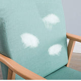 Rocking Chair Relax Chair Fauteuil Lounge Chair Fauteuil Relaxant en Lin/Cuir avec SièGe Rembourré Confortable, Taille: 54x85x110cm