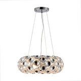 Saint Mossi lustre acrylique moderne éclairage encastré montage LED plafonnier luminaire suspension pour salle à manger salle de bain chambre salon largeur 48 cm x hauteur 20 cm