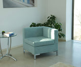 Marque Amazon - Movian - Fauteuil modulaire City Club (avec accoudoir droit), Turquoise