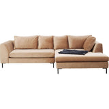 Kare Design Canapé d'angle Gianna Droite Champagne