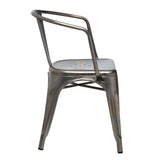 SKLUM Chaise avec accoudoirs LIX Brossée - (Plus de Couleurs)