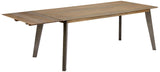 Furnhouse Malaga Acacia Plateau de Rangement en Bois Massif d'acacia Marron 50 x 100 x 8 cm