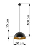 Festux Lighting Suspension Acier Noir 30 x max.100