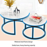 HANSHAN Table d'appoint Table Gigogne, Tables Basses