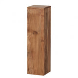FineBuy Tables gigognes Ensemble Trois pièces Bois Massif Acacia 24,5 x 85 x 24,5 cm | Table d'appoint Style Maison de Campagne | Meubles en Bois Table Basse | Table de Salon colonnes décoratives