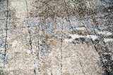 Designer Tapis Zone Tapis Contemporain Optique Mur de Pierre Tapis de Style Baroque dans Brown Beige Gris Heather Cream Größe 160x230 cm