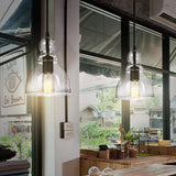 Lampop Suspension Luminaire Lustre Rétro Industriel Lampe de Plafond Vintage Eclairage Réglable Abat-jour Edison E27, pour Cuisine Salon Chambre à Coucher Couloir Café Bar Salle à manger