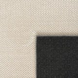 Paco Home Tapis Salon Chambre Adulte Poils Ras Boho Motif Scandinave Uni, Dimension:160x220 cm, Couleur:Beige