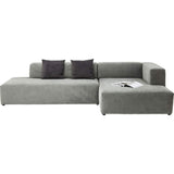 Kare Design Canapé d'angle Pablo Grande Droite Gris
