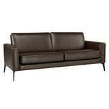 Happy Garden Canapé Droit Leon 3 Places Marron