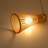 Suspension moderne en bois Restaurant de haute qualité fait main Abat-jour suspension moderne Style rustique lampe suspension suspension suspension 1 ampoule à vis E27 Douille max. 40 W