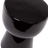 SKLUM Tabouret en Céramique Kaly Noir - (Plus de Couleurs)