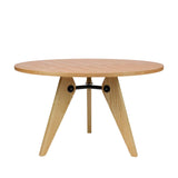 Vaukura Table de Salle à Manger Ø120 - Table Ronde en Bois