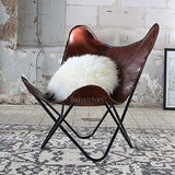 Bauhauschairs Butterfly Chair Spirit Chaise de Jardin en Cuir